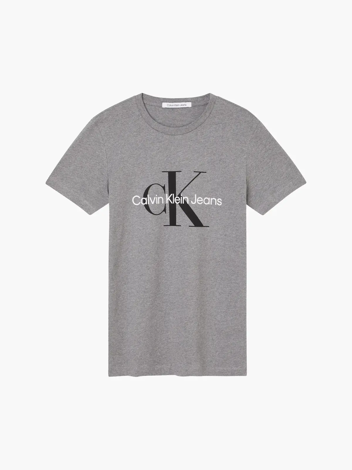 Calvin Klein Gri Erkek T-Shirt & Polo