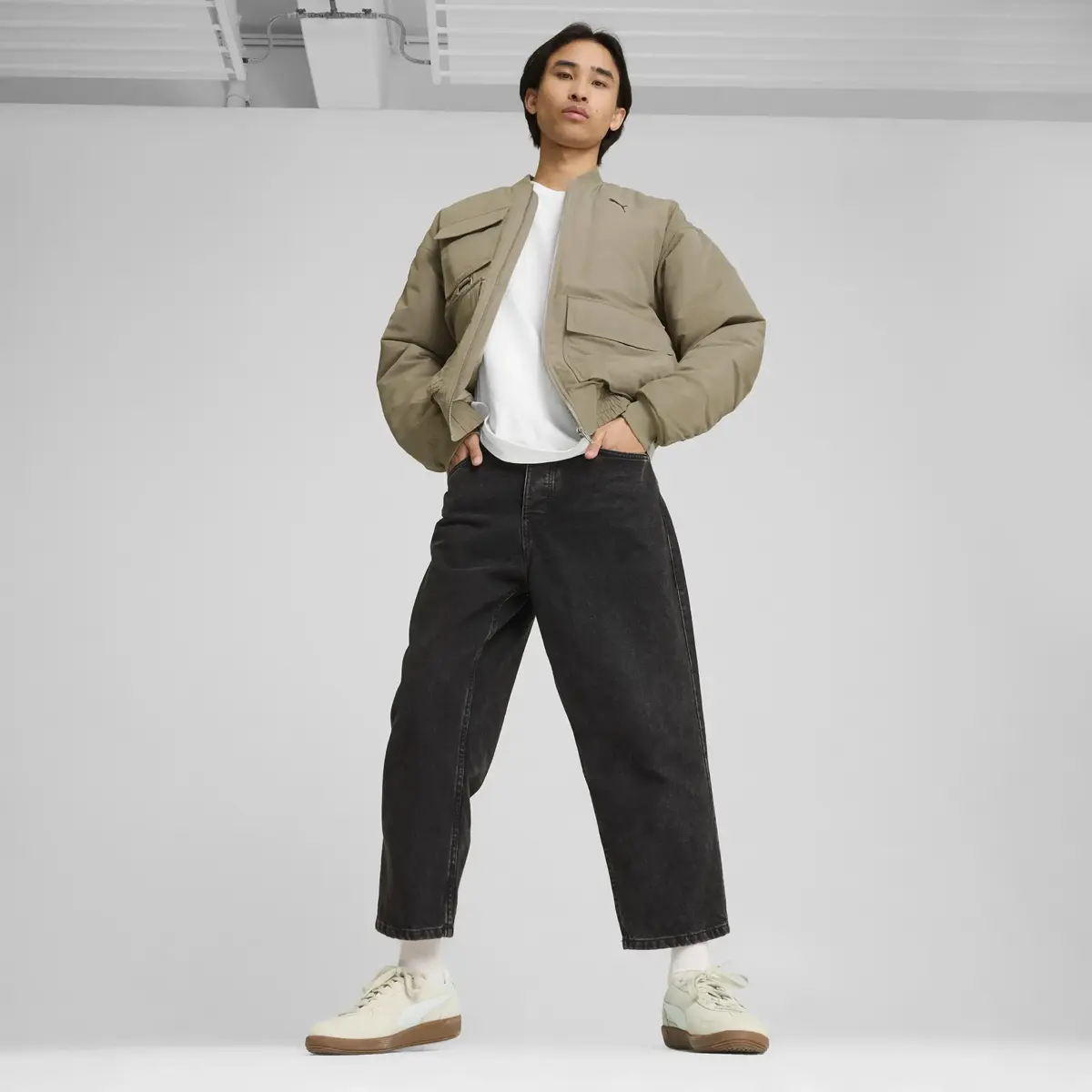 Puma Bomber Jacket Açık Kahve Erkek Mont