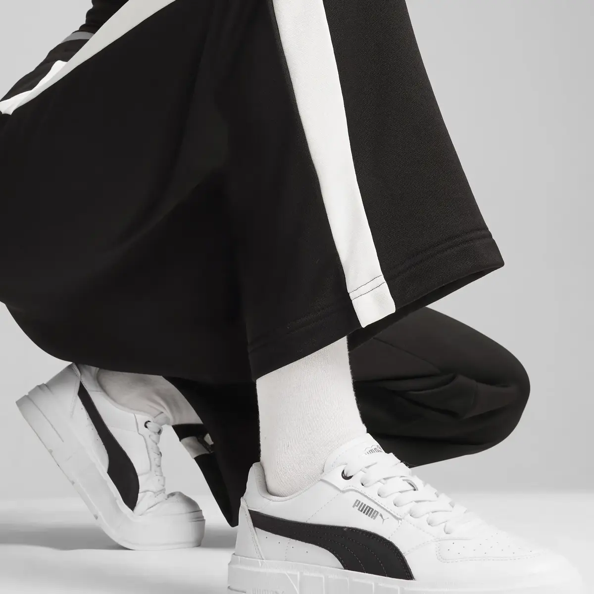Puma ICONIC T7 Track Pants Siyah Kadın Eşofman Altı
