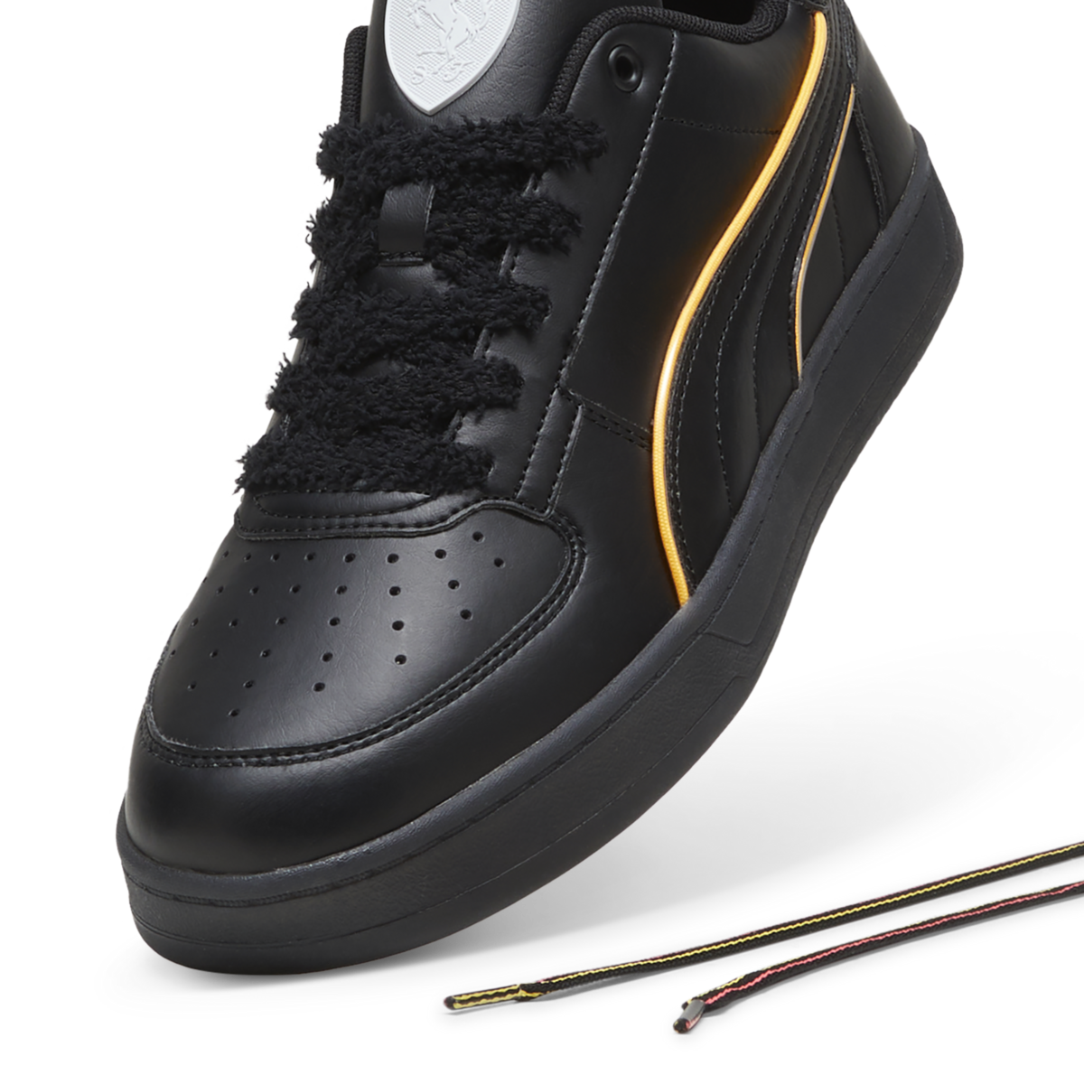 Puma  Ferrari Caven 2.0 Neon Siyah Unisex Günlük Spor Ayakkabı