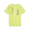 Puma BRAND LOVE Graphic Tee Sarı Erkek T-Shirt & Polo