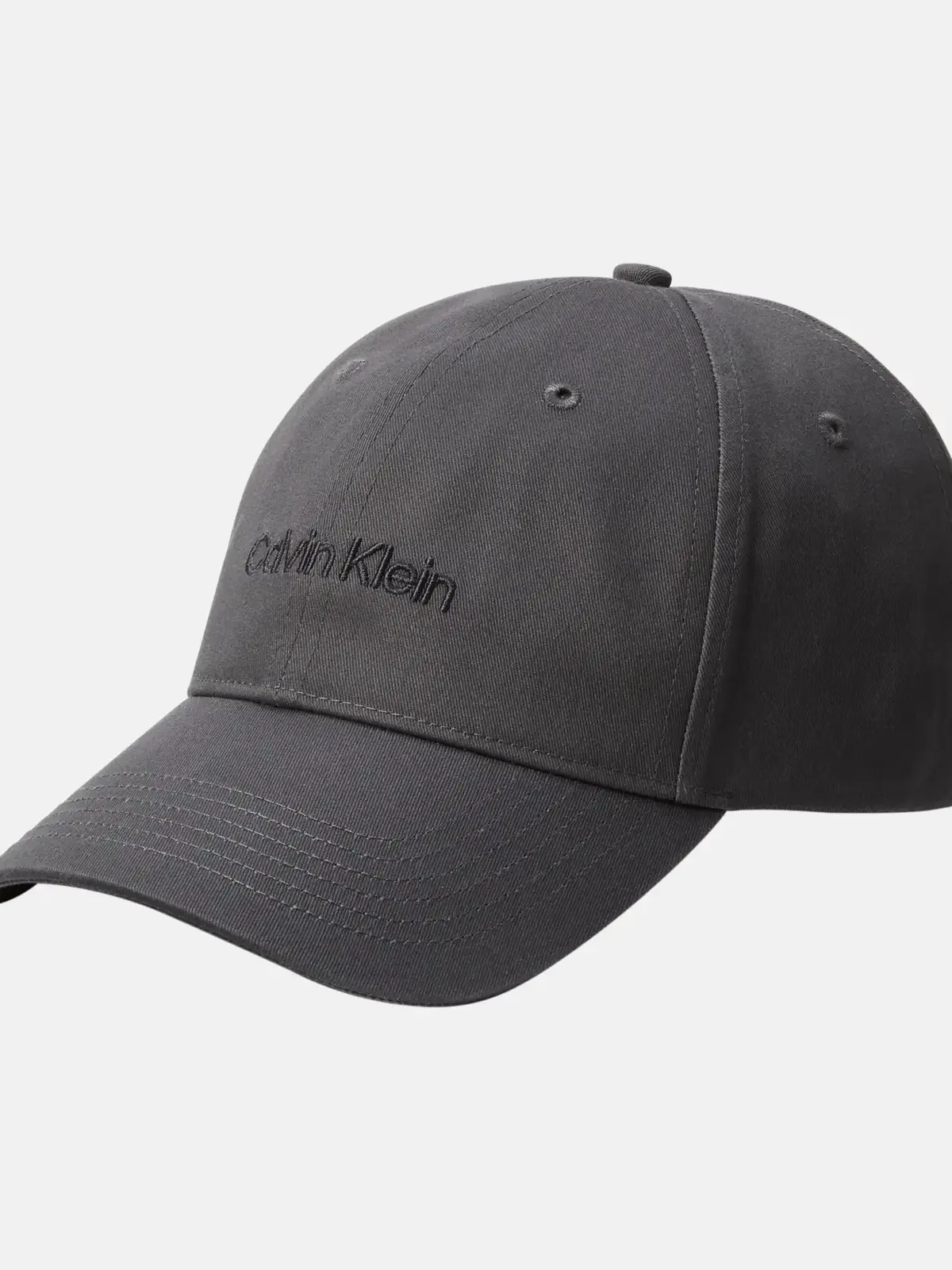 Calvin Klein LOGO EMBROIDERY BASE, CGE Gri Erkek Şapka