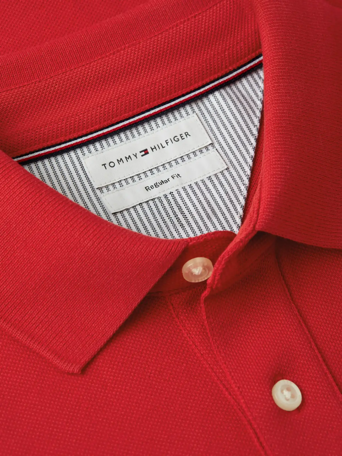 Tommy Hilfiger 1985 REGULAR POLO Erkek Kırmızı T-Shirt