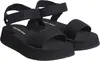 Calvin Klein SANDAL VELCRO WEBBIN, 0GJ Siyah Kadın Terlik