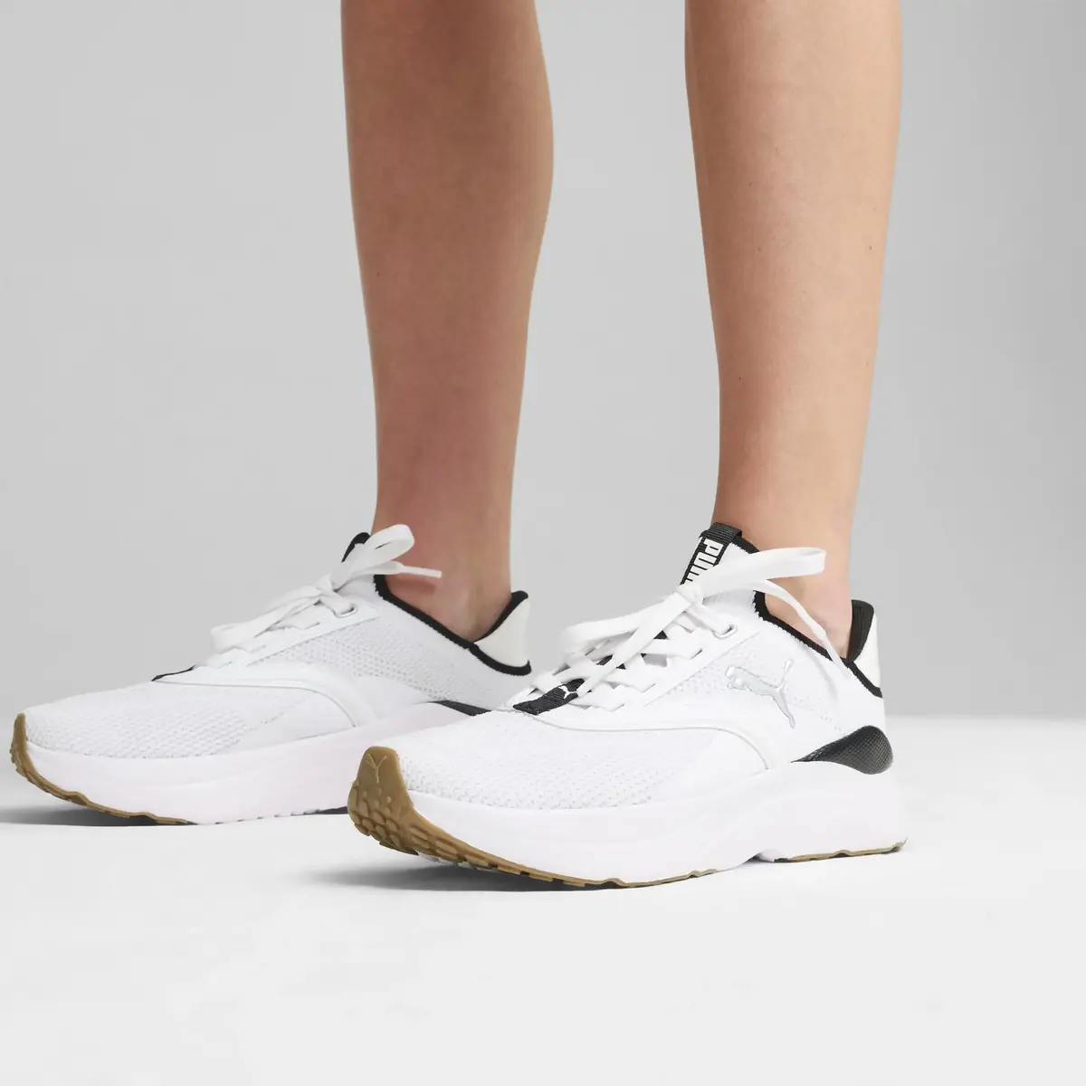 Puma Softride Mayve Wn s Beyaz Kadın Yürüyüş ve Koşu Ayakkabısı
