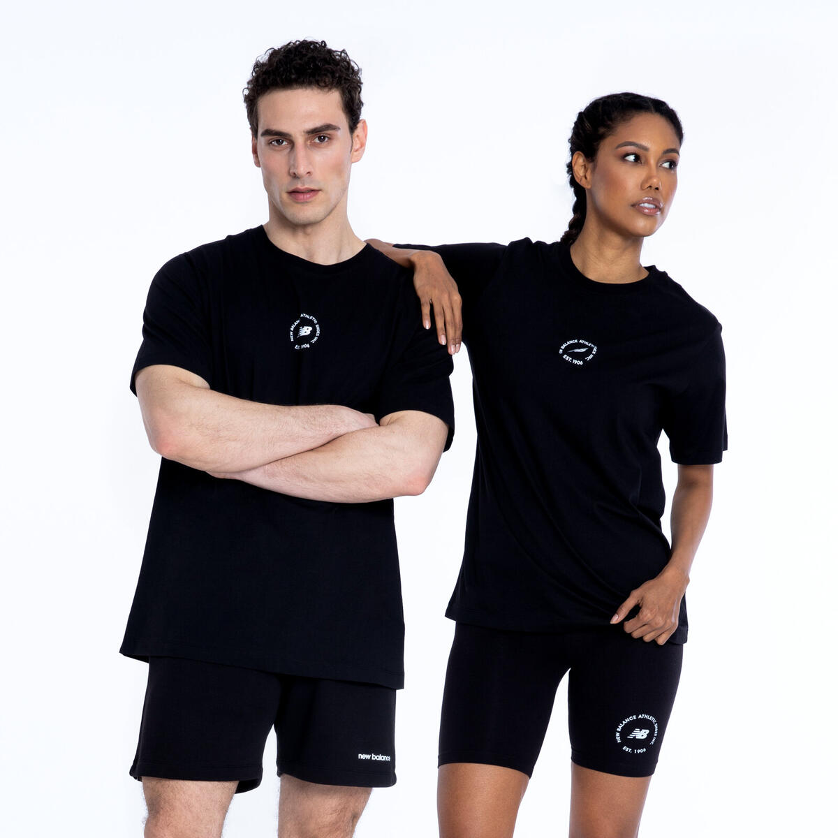 New Balance UNT1311 Unisex Siyah T-Shirt
