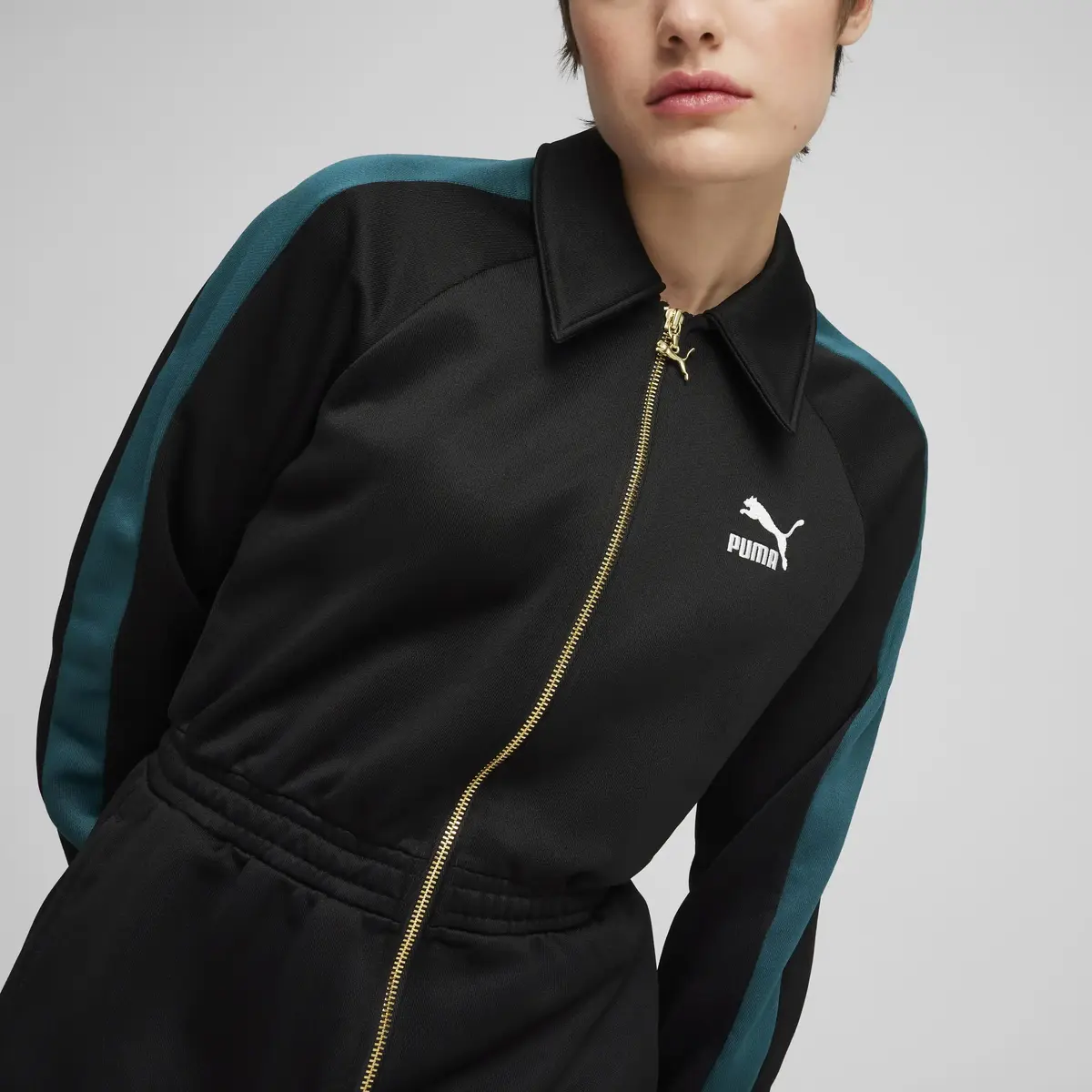 Puma T7 Romper Siyah Kadın Tulum