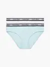 Calvin Klein 2PK BIKINI Kadın Mavi Bkini Külot Set