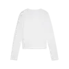 Puma THE FAST RACE Longsleeve Beyaz Kadın T-Shirt