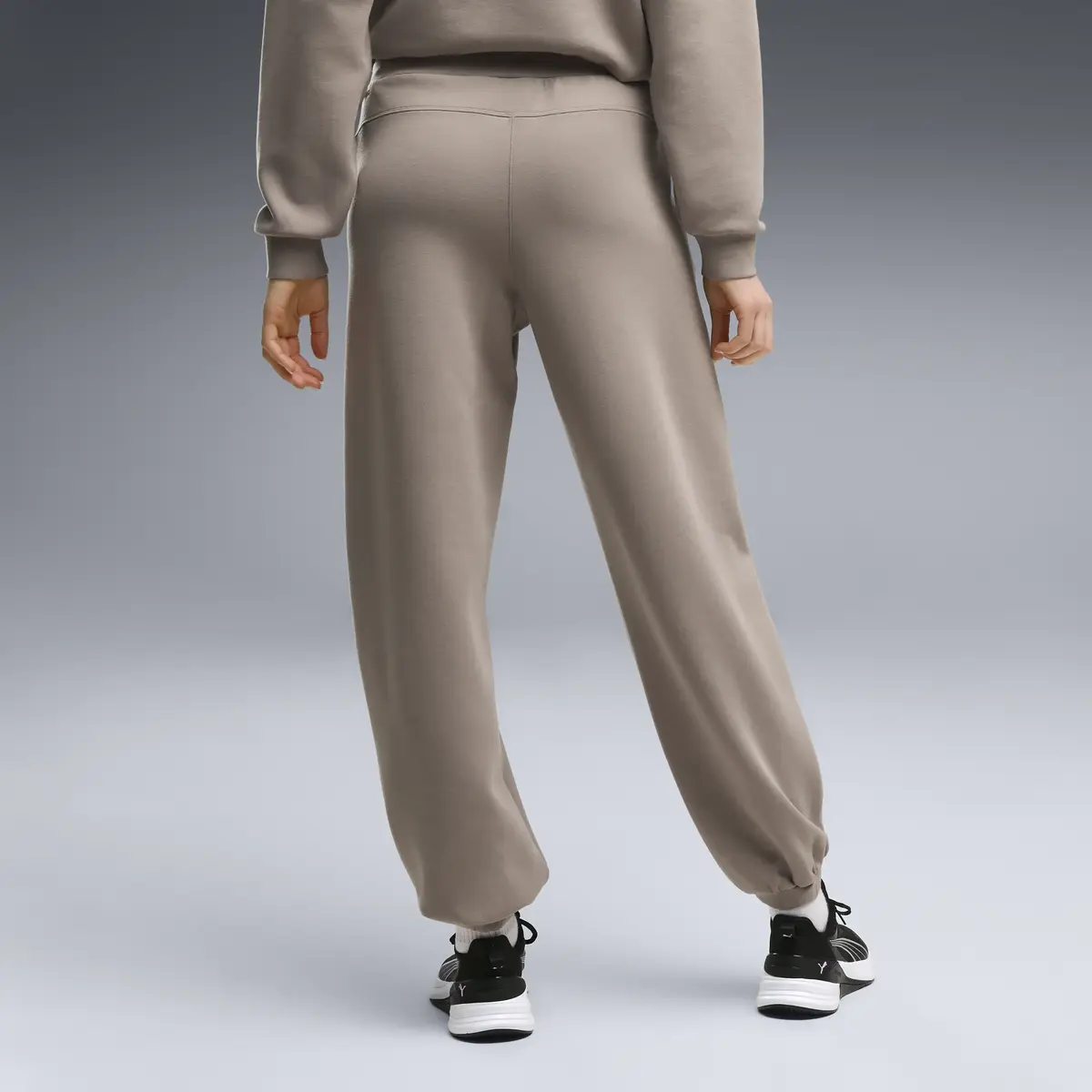 Puma W CLOUDSPUN JOGGER Kahverengi Kadın Eşofman Altı
