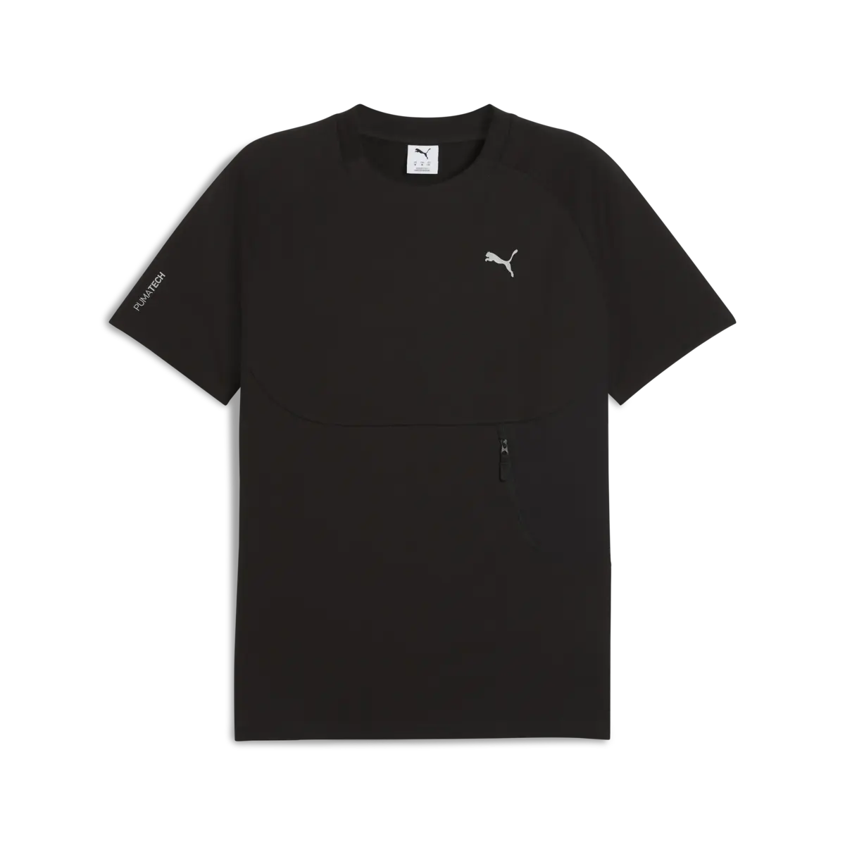 PUMATECH Pocket Tee Siyah Erkek T-Shirt