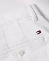 Tommy Hilfiger DENTON CHINO SATIN, YCF Beyaz Erkek Pantolon