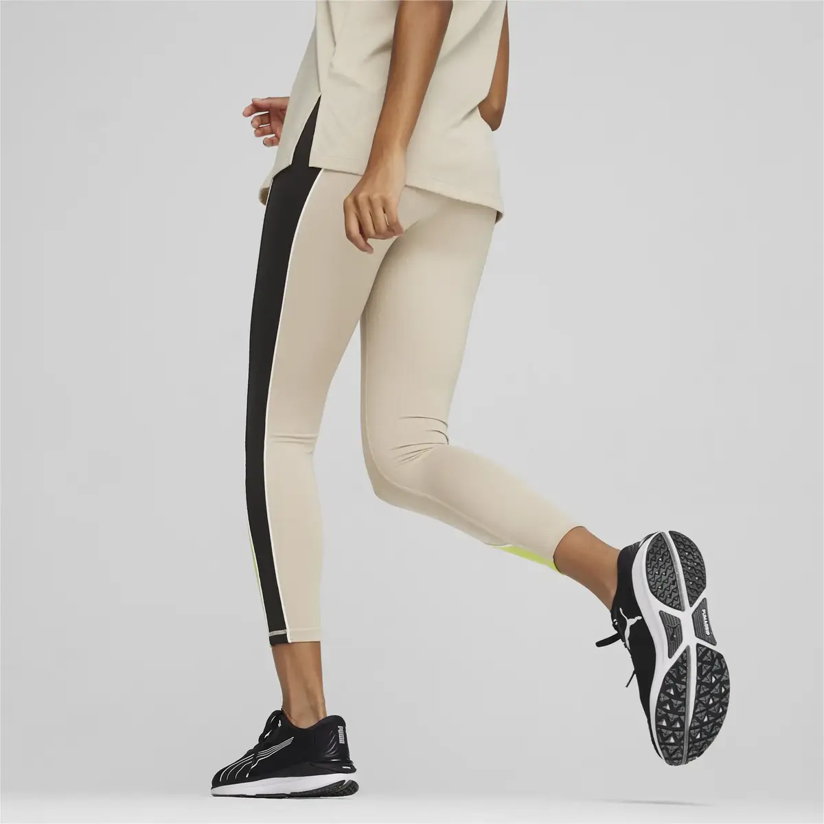 Puma  FIT STRONG 7/8 TIGHT Bej Kadın Tayt