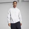PUMA MMQ Half-Zip Shirt Mavi Erkek Polo T-Shirt