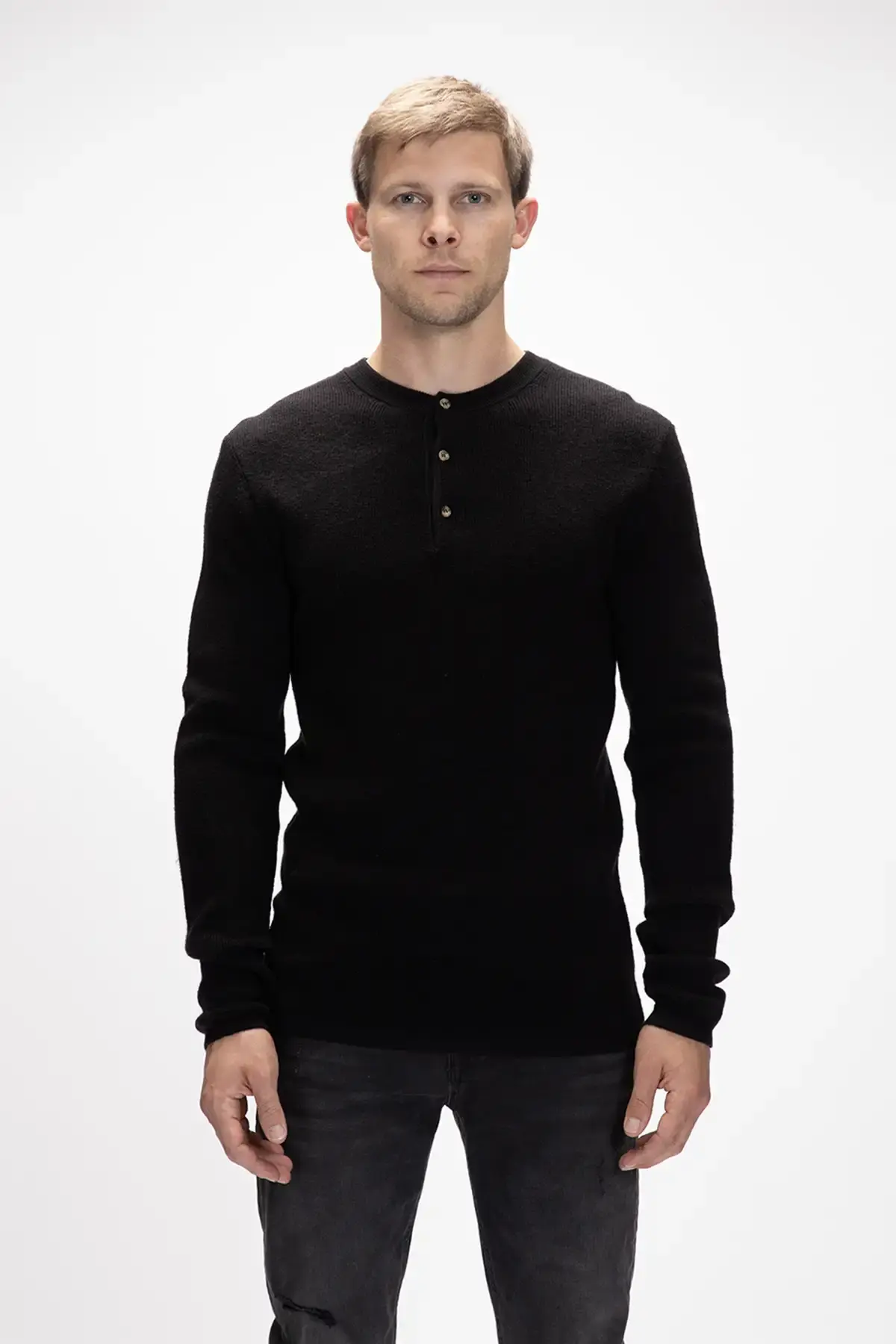 BAD BEAR MORENO JUMPER Erkek Siyah Triko Kazak