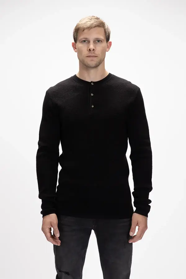 BAD BEAR MORENO JUMPER Erkek Siyah Triko Kazak