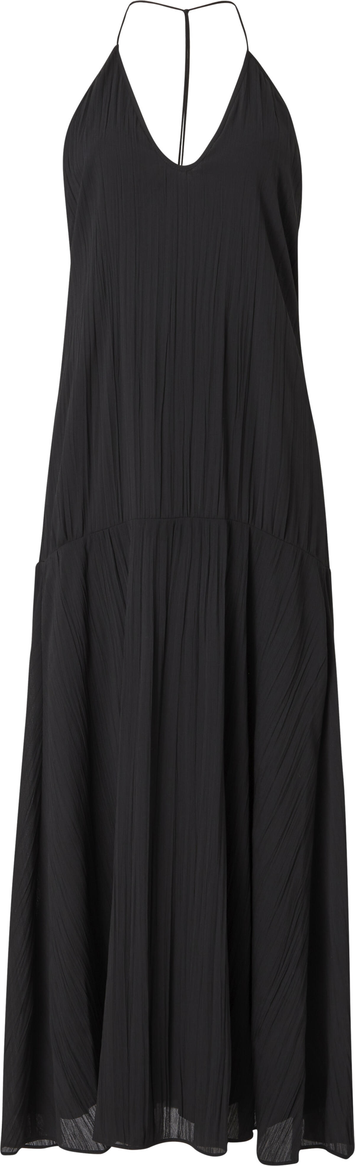 Calvin Klein SUMMER TEXTURED SLI Kadın Siyah Elbise