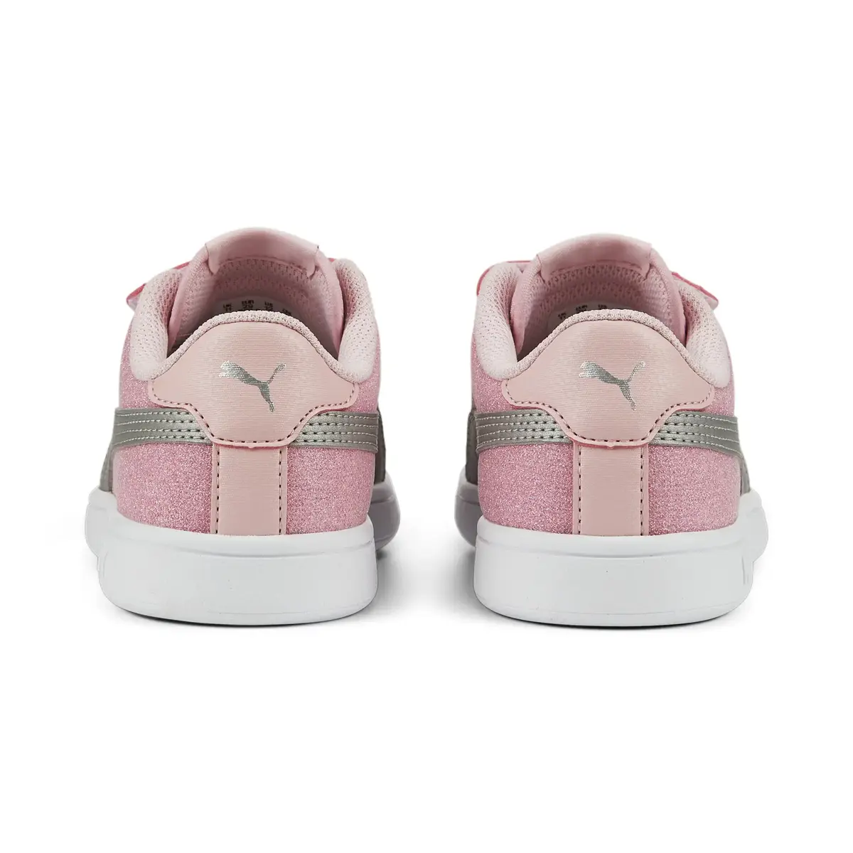 Puma Smash v2 Glitz GlamV PS Pembe Çocuk Günlük Spor Ayakkabı