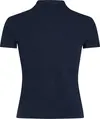 Tommy Hilfiger SLIM GOLD BUTTON POL, C1G Lacivert Kadın T-Shirt & Polo