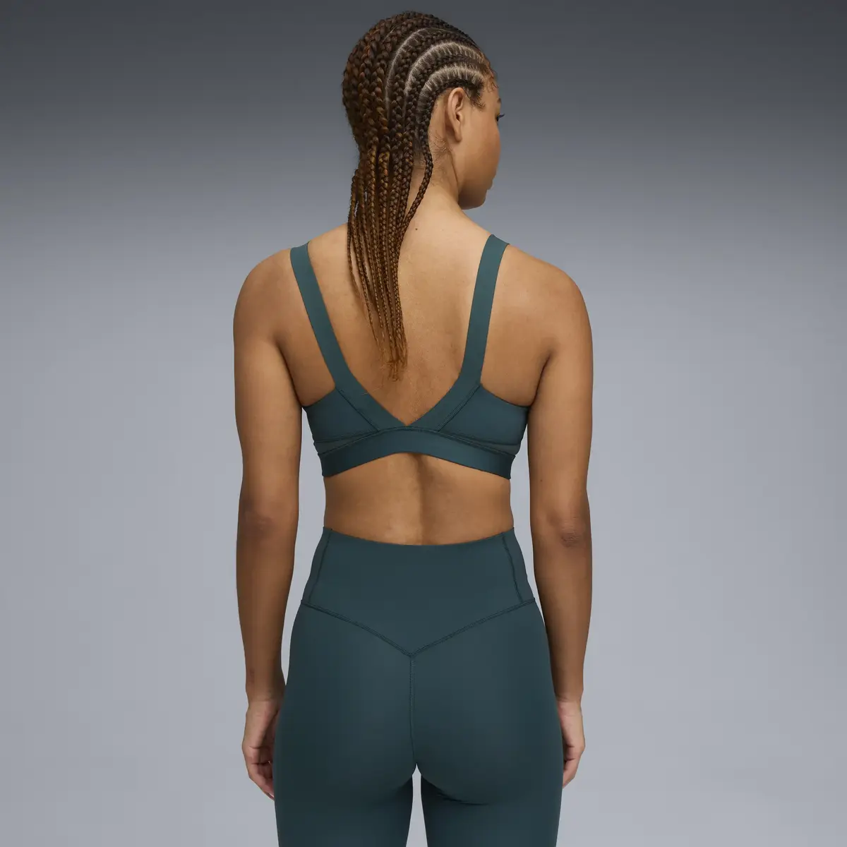 PUMA SHAPE BRA - Low Yeşil Bra
