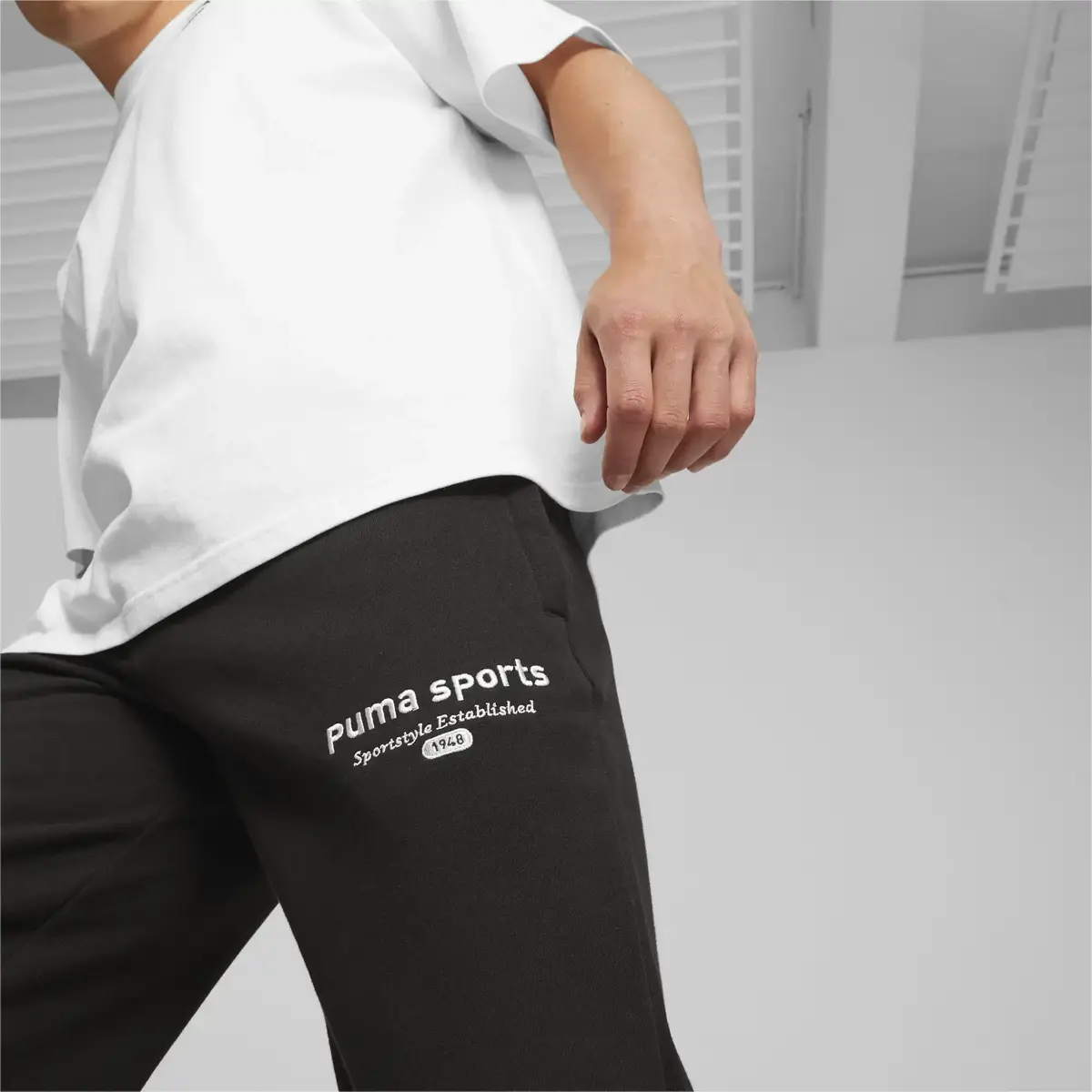 Puma TEAM Sweatpants Siyah Erkek Eşofman Altı