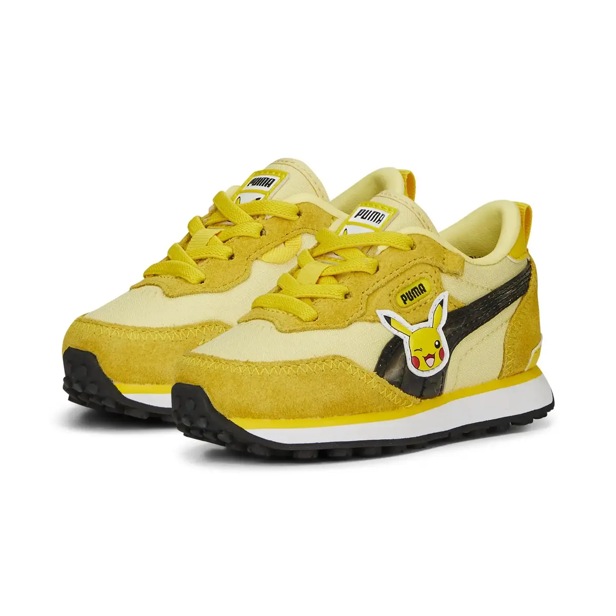 Puma Rider Fv Pıkachu Ac Inf Beyaz Çocuk Çocuk Günlük Spor Ayakkabı