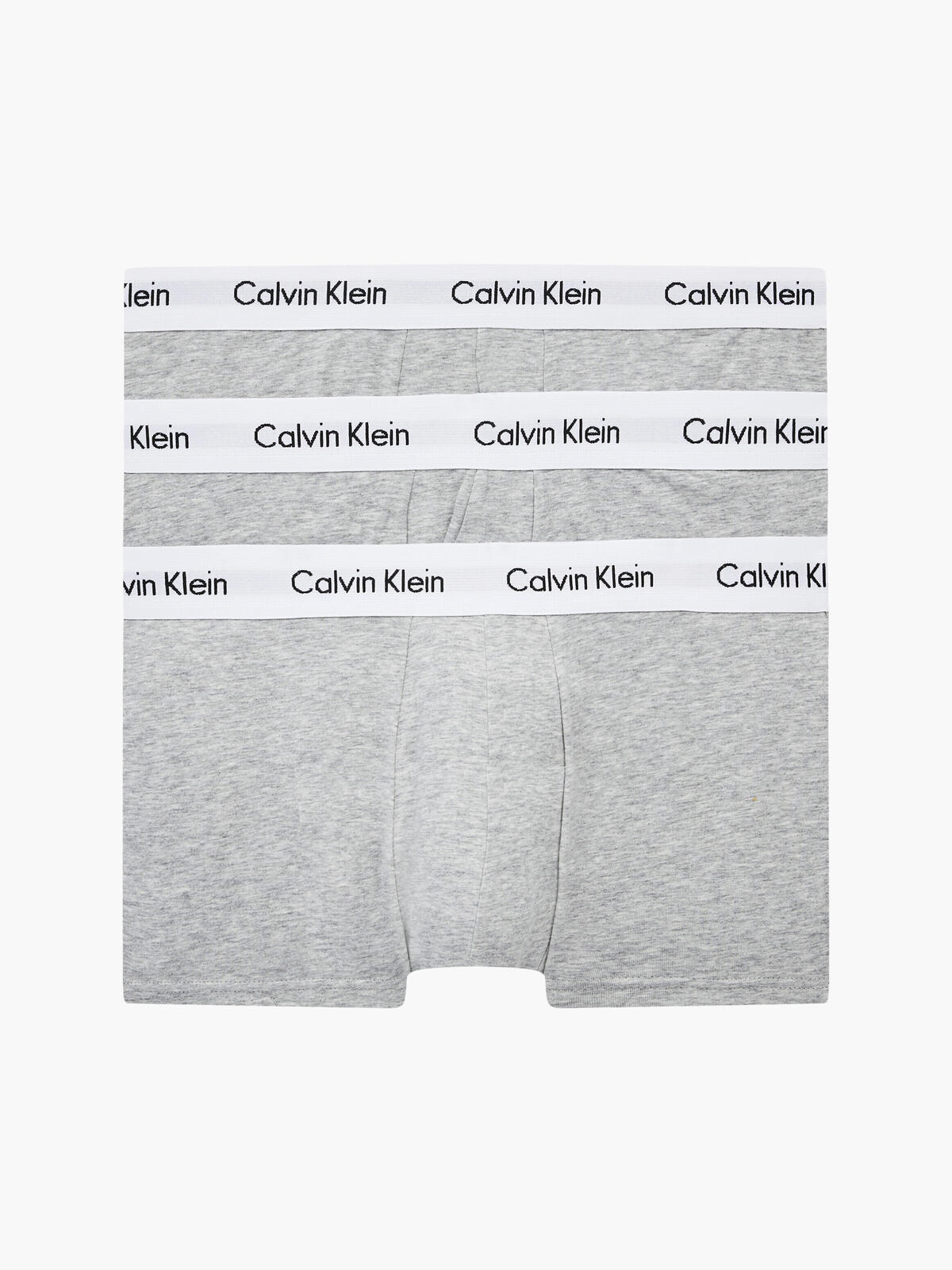Calvin Klein 3P LOW RISE TRUNK Erkek Bej Boxer Set
