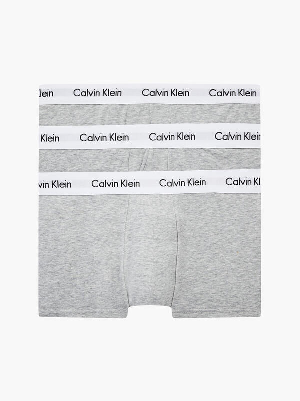 Calvin Klein 3P LOW RISE TRUNK Erkek Bej Boxer Set