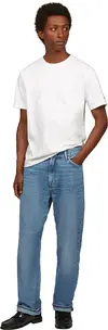 Tommy Hilfiger RELAXED RIVER RGD CA, 1A7 Mavi Erkek Jean Pantolon