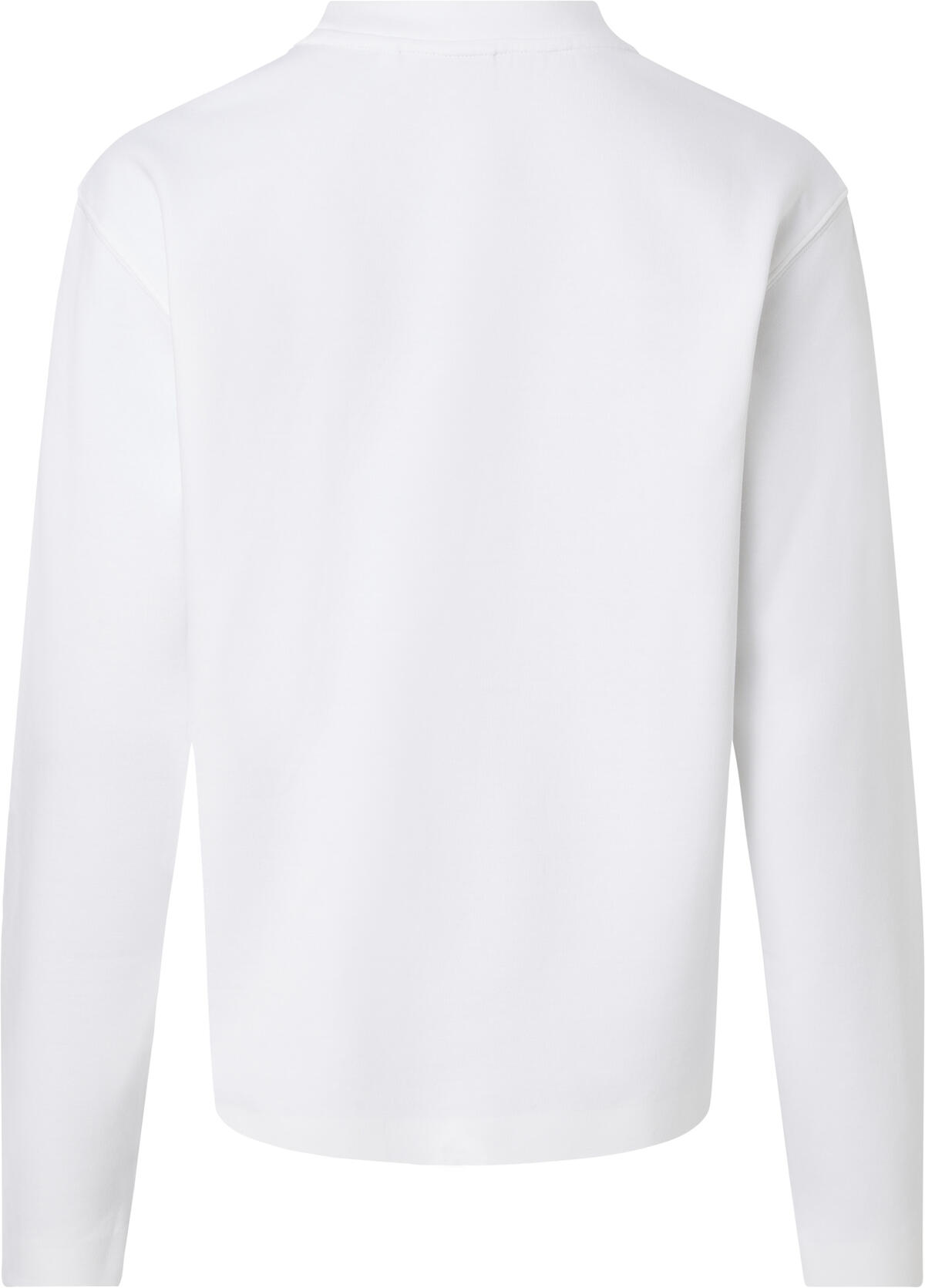 Calvin Klein MICRO LOGO ESS SWEAT Kadın Beyaz Sweatshirt