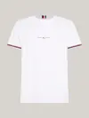 Tommy Hilfiger TOMMY LOGO TIPPED TE, YBR Beyaz Erkek T-Shirt & Polo