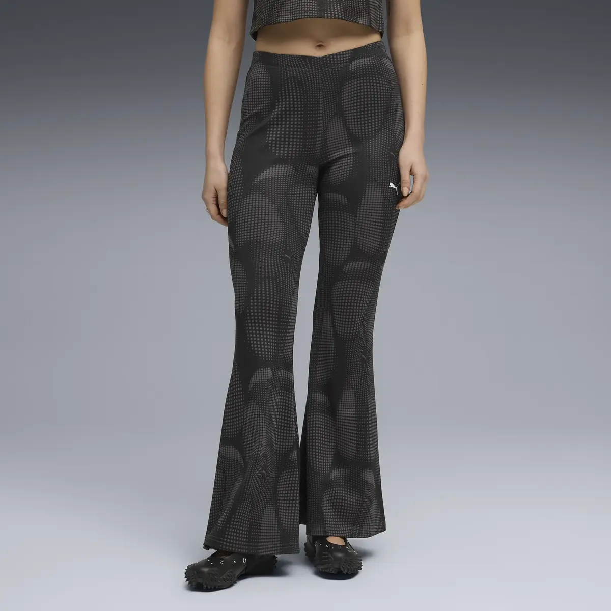 Puma DARE TO Flared Pants Siyah Kadın Eşofman Altı