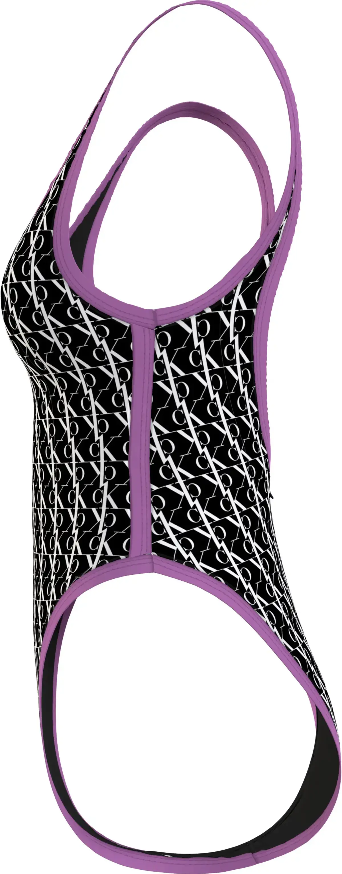 Calvin Klein SCOOP BACK ONE PIECE Kadın Siyah Mayo