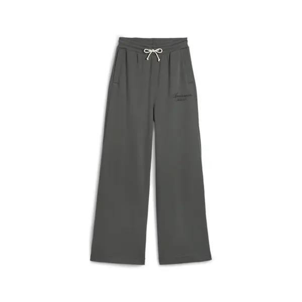 Puma CLASSICS+ Relaxed Sweatpants Gri Kadın Eşofman Altı