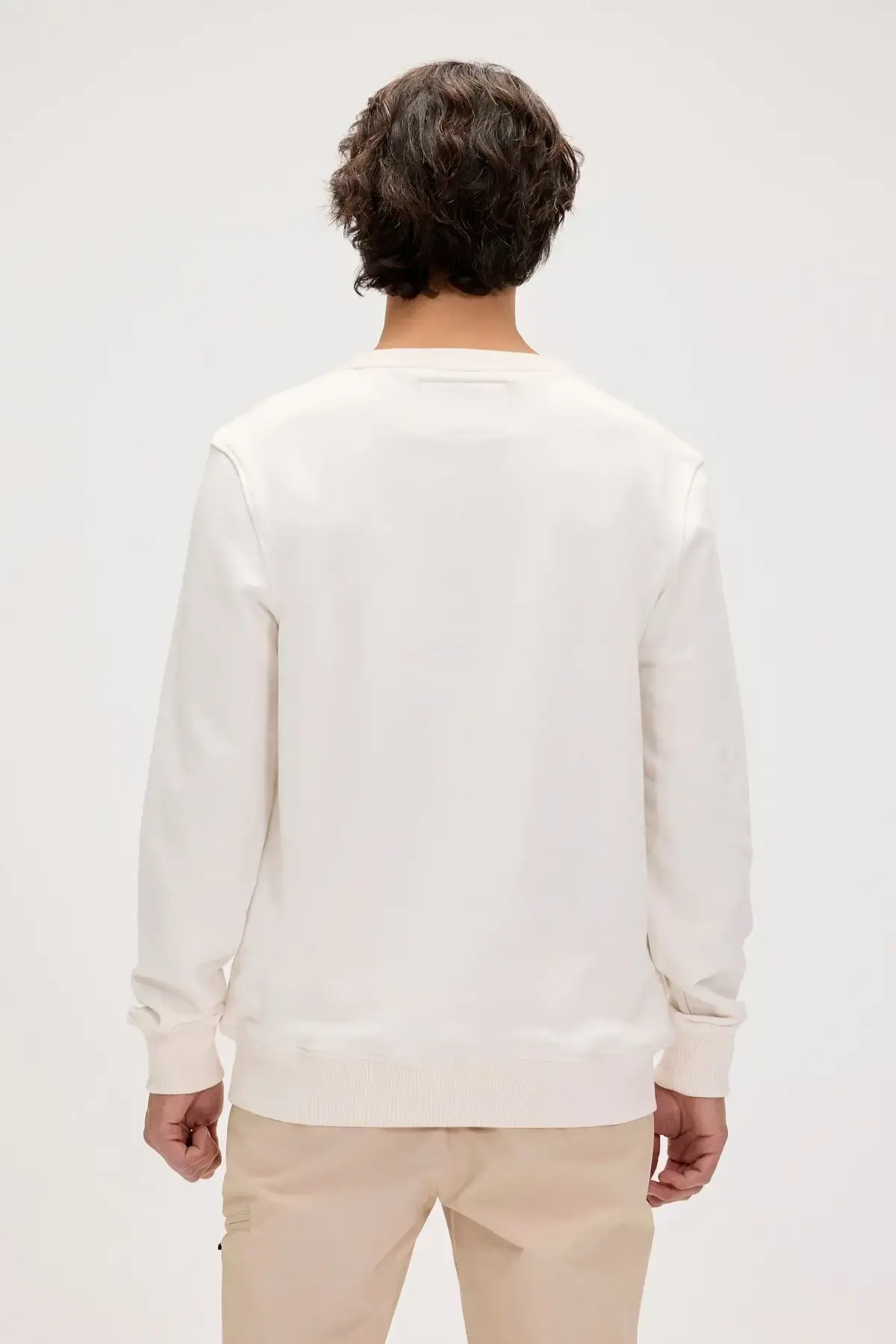 BAD BEAR MARLOW CREWNECK Erkek Beyaz Sweatshirt