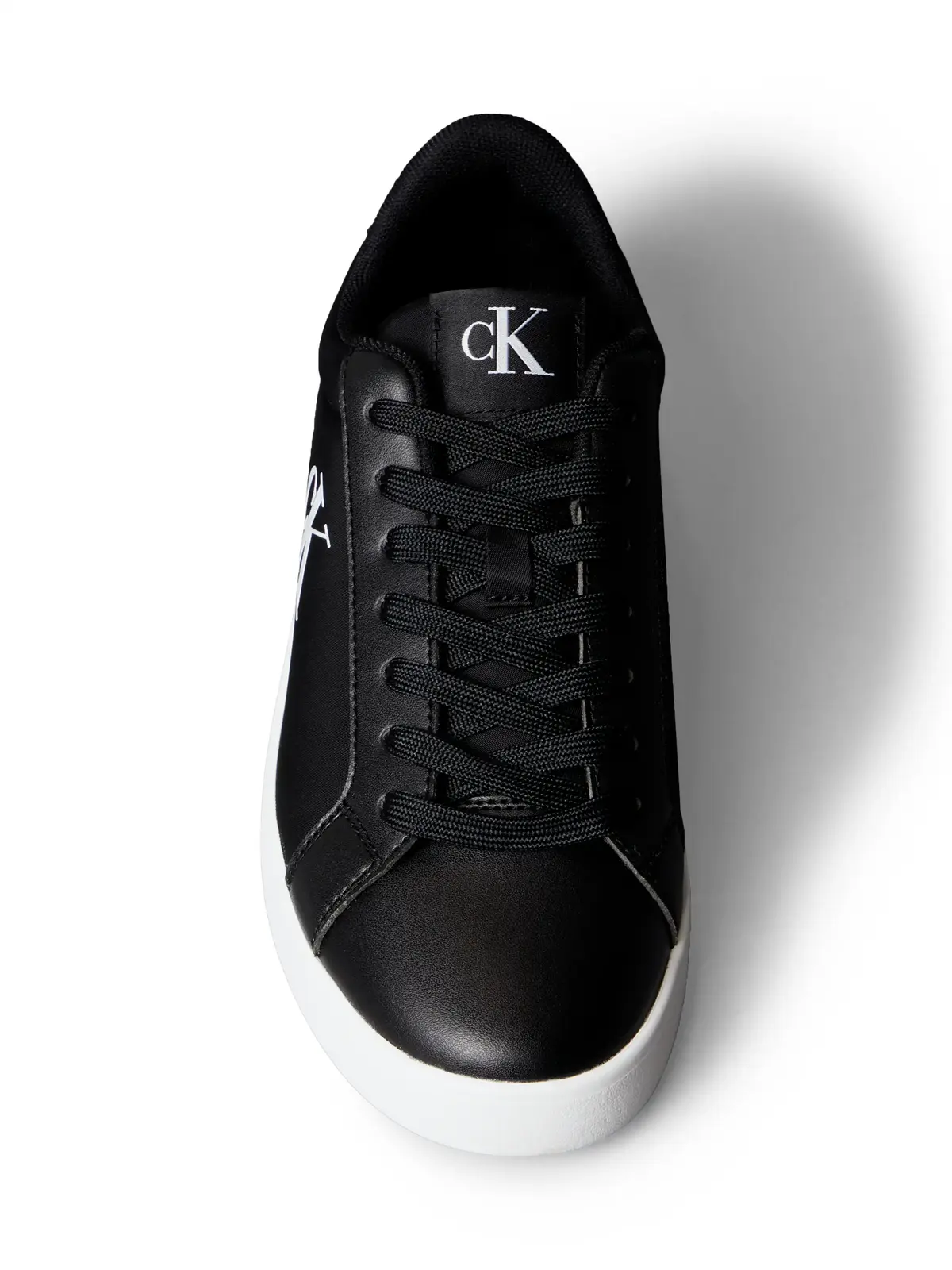 Calvin Klein 3 CUPSOLE LACEUP PU Siyah Kadın Spor Ayakkabı