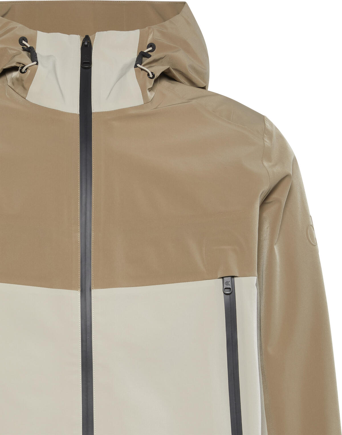 Calvin Klein LS 3L COLORBLOCK TECH SHELL WIND Kahverengi Erkek Ceket