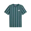 Puma SPORTS CLUB AOP Tee Yeşil Erkek T-Shirt