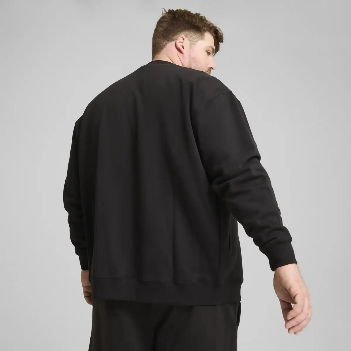 Puma SQUAD Bomber Jacket Siyah Erkek Sweatshirt
