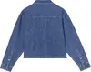 Calvin Klein CROPPED UTILITY SHIR Kadın Mavi Gömlek