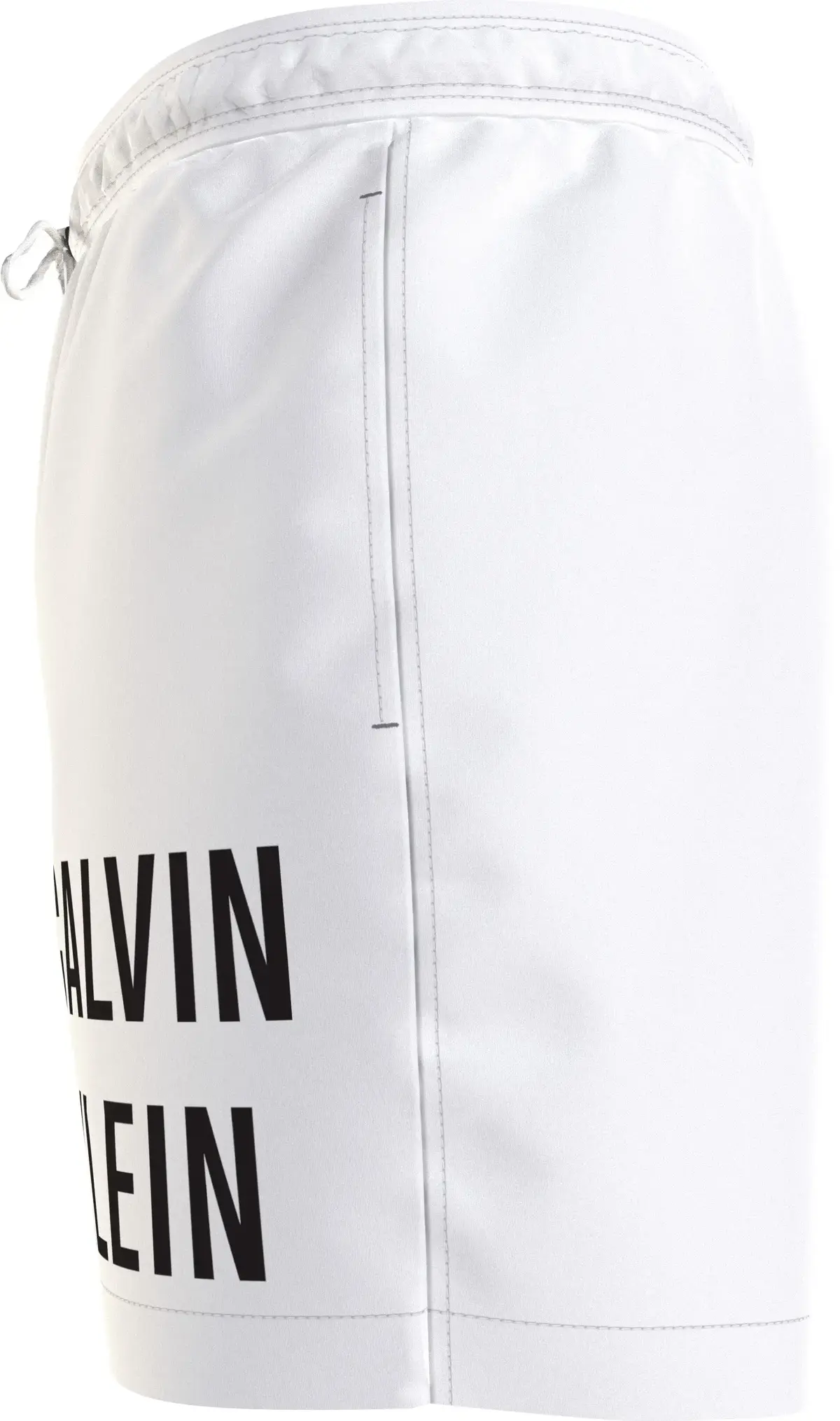 Calvin Klein MEDIUM DRAWSTRING-NO Erkek Beyaz Deniz Şortu