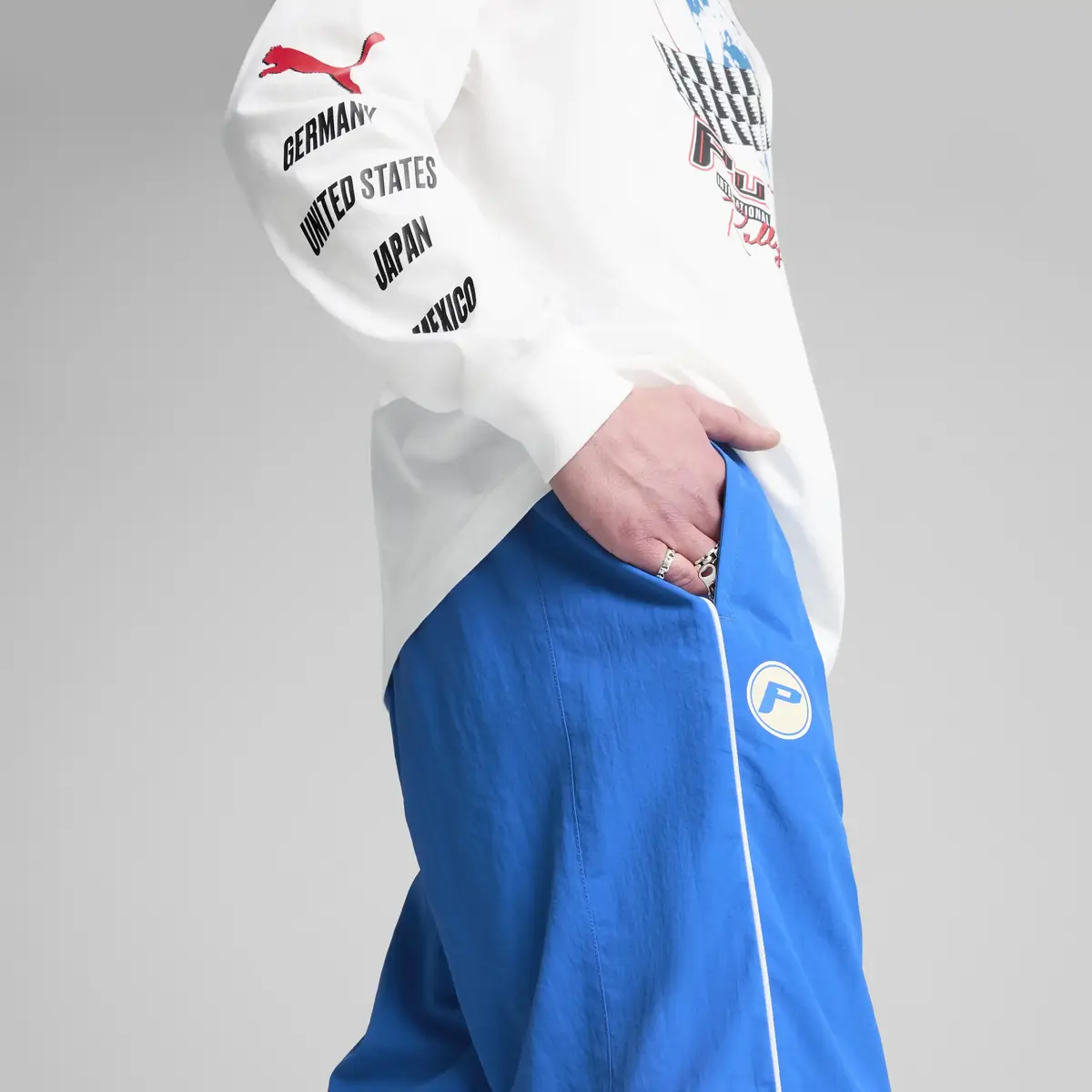 PUMA SDS Relaxed Track Pants Mavi Erkek Eşofman Altı