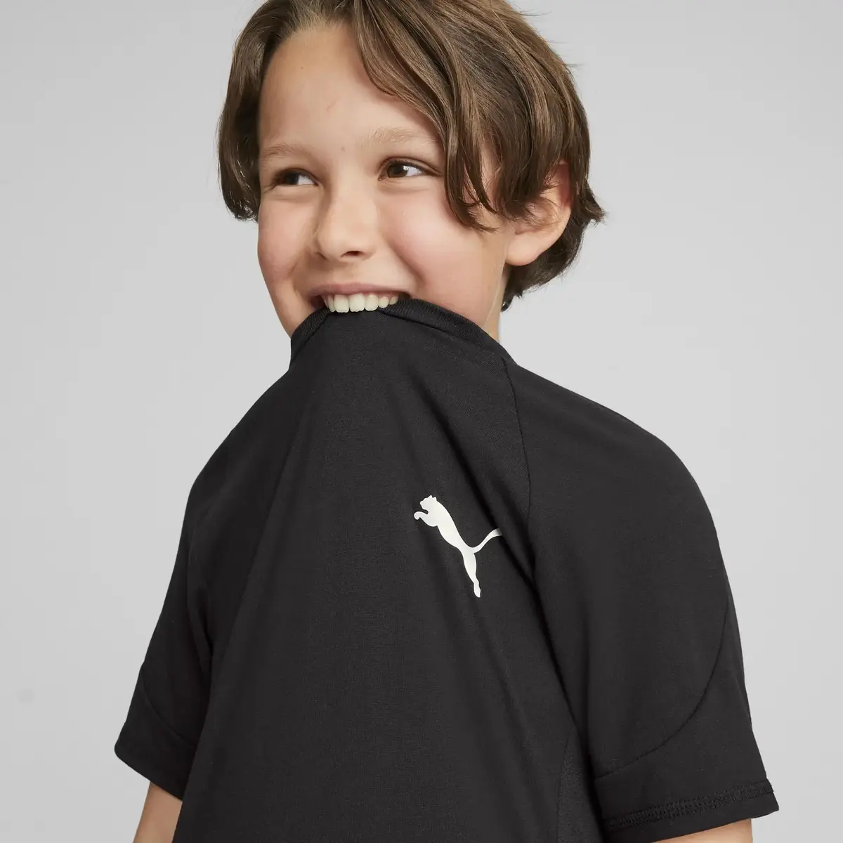 Puma EVOSTRIPE Tee Siyah Erkek T-Shirt