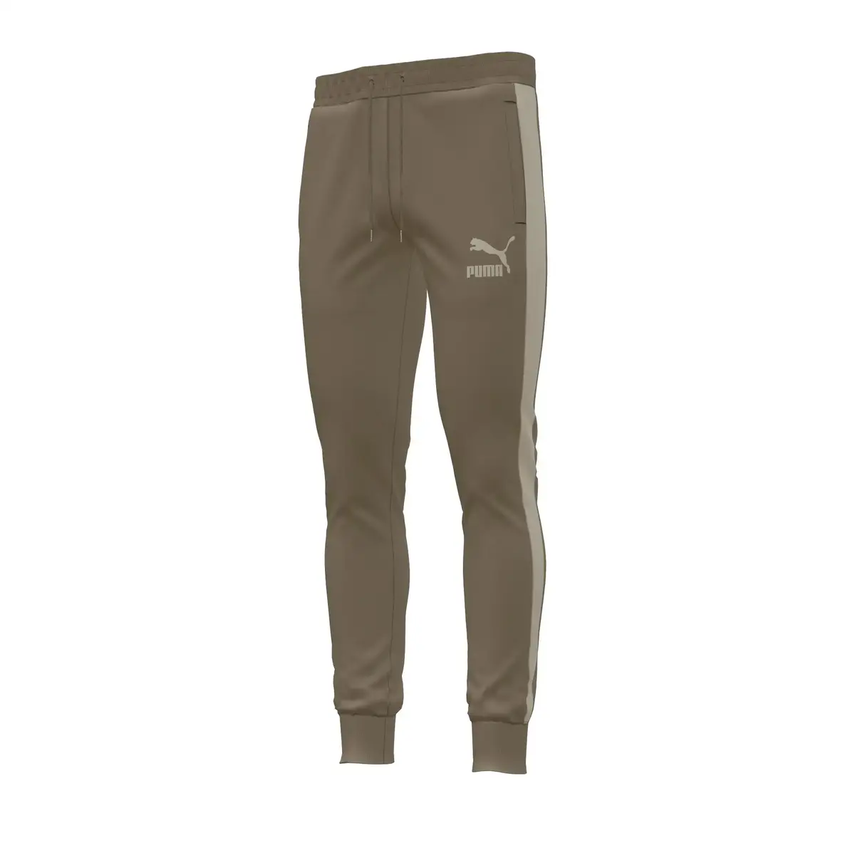 Puma T7 ICONIC Track Pants (s) PT Bej Erkek Eşofman Altı