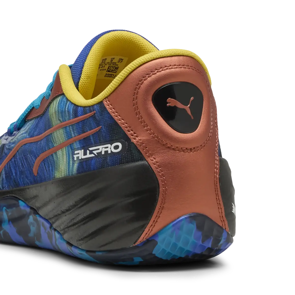 Puma All-Pro Nitro  Dylan Exhibit Lacivert Unisex Basketbol Ayakkabısı