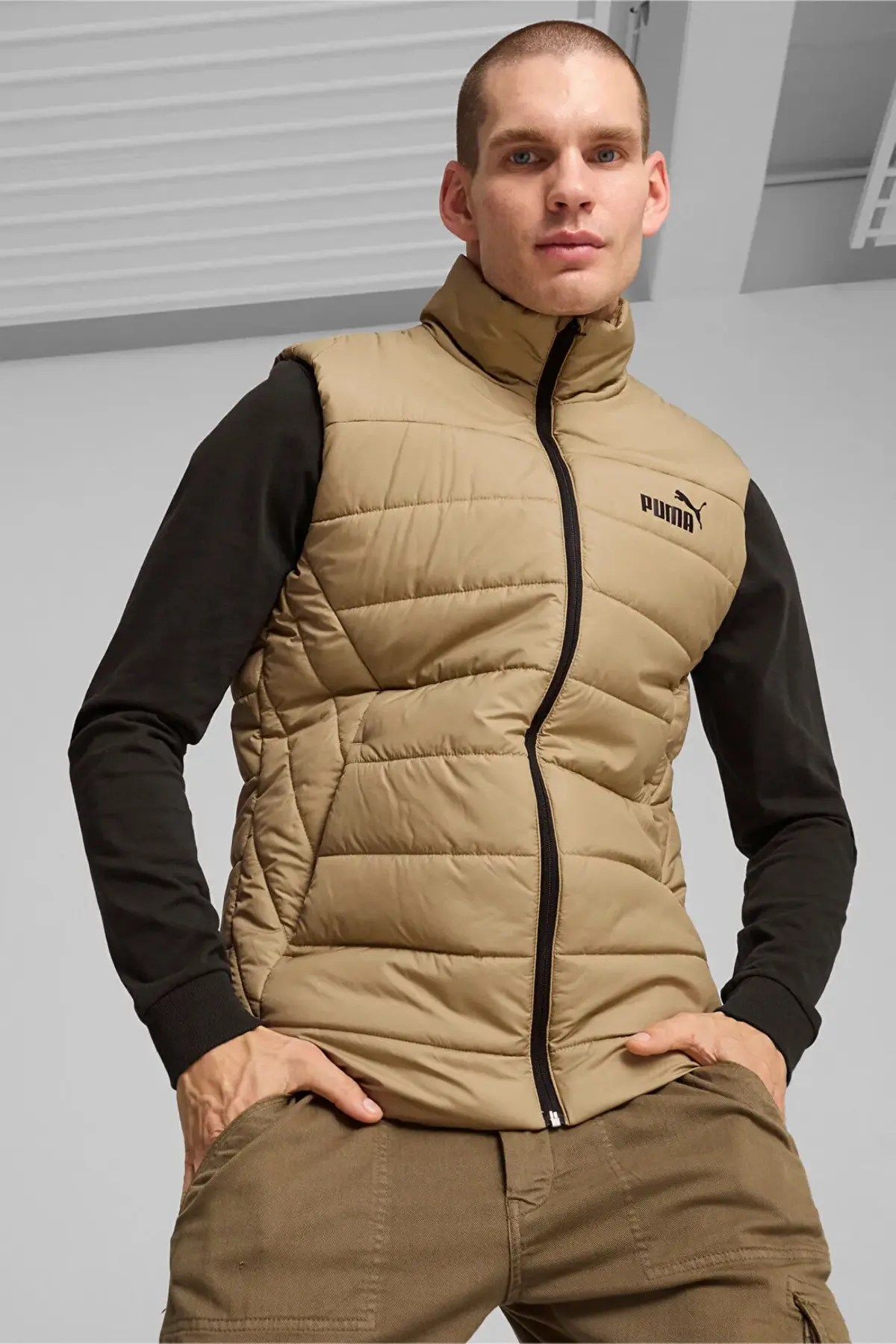 Puma ESS Padded Vest Kahverengi Erkek Yelek