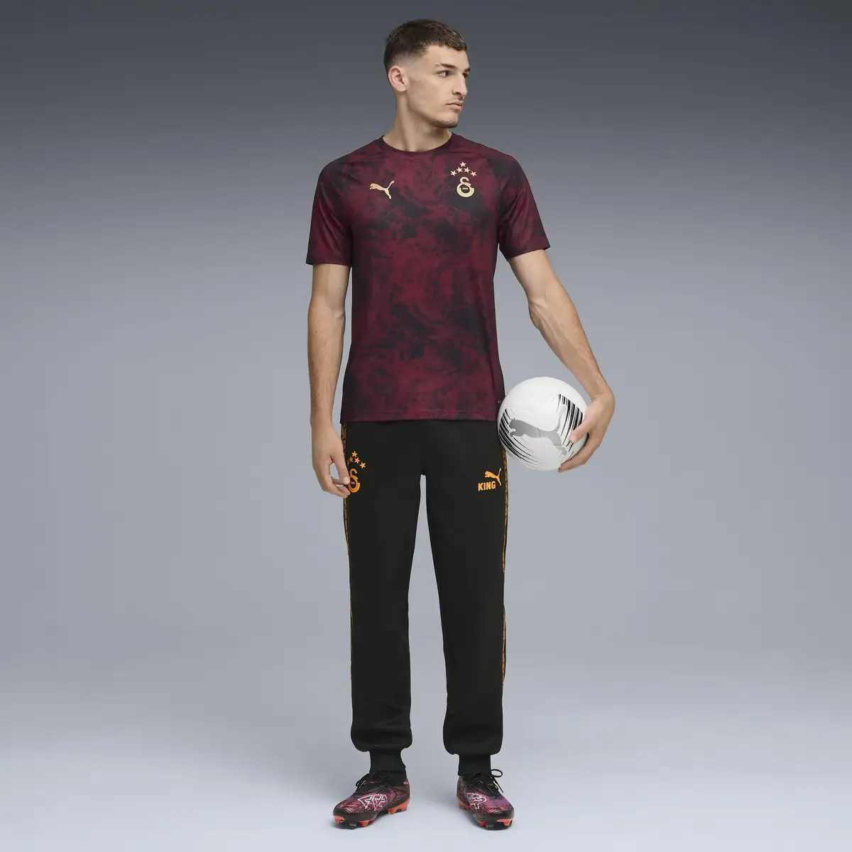 Puma GSK Warm Up Jersey Kırmızı Erkek Forma