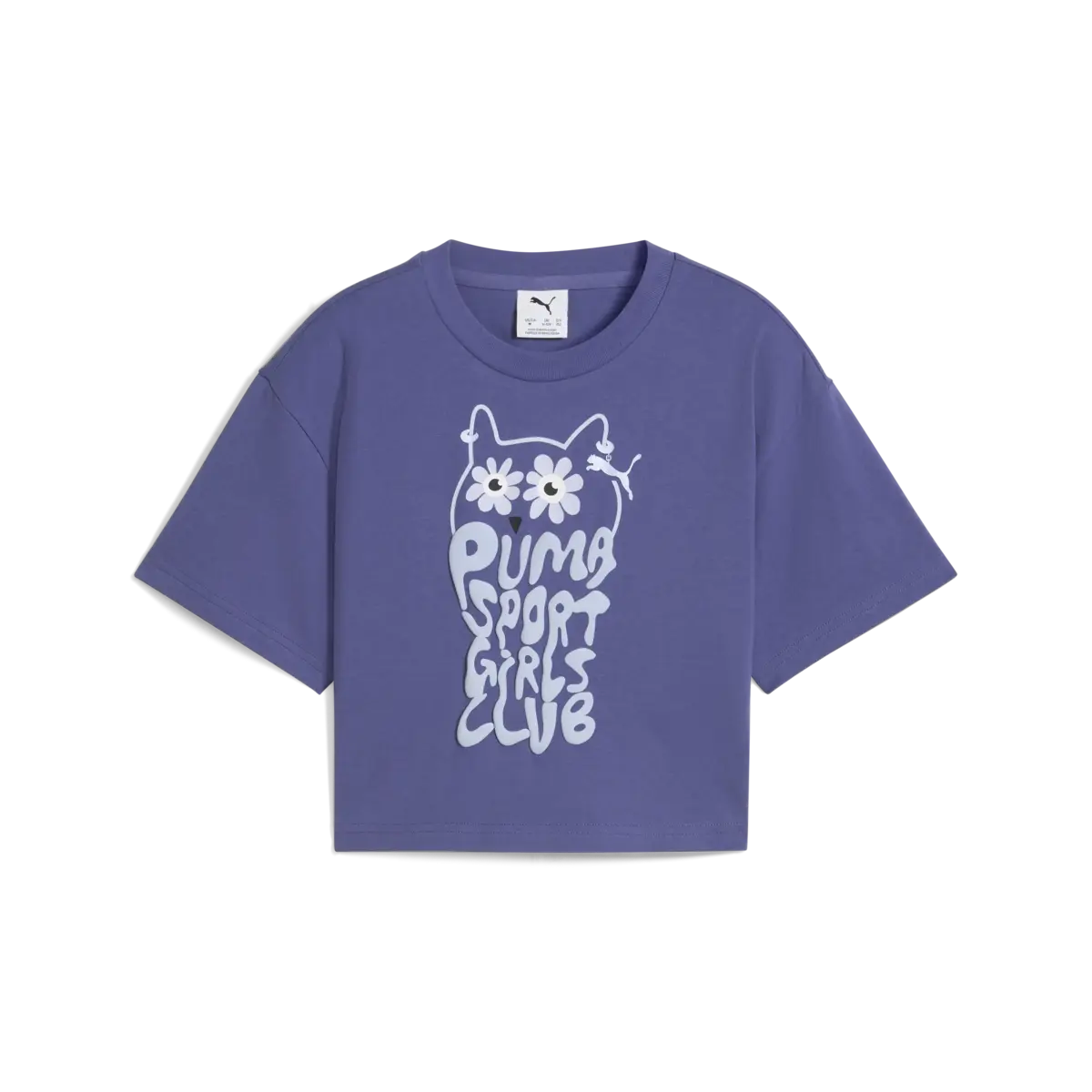 Puma Graphics Short Length Tee II Mor Kadın T-Shirt & Polo