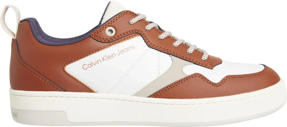 Calvin Klein BASKET CUPSOLE LACEU Erkek Krem Günlük Spor Ayakkabı