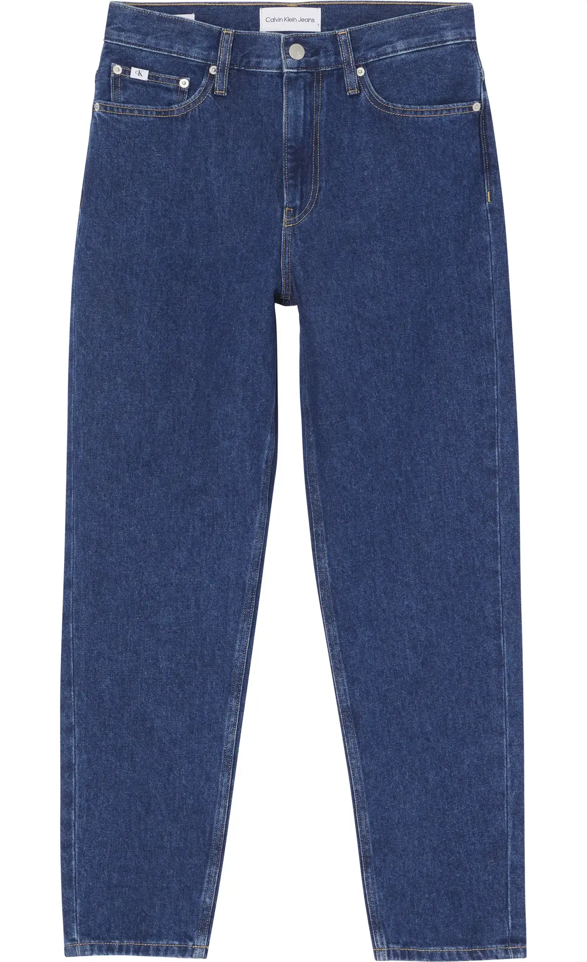 Calvin Klein MOM JEAN Kadın Mavi Kot Pantolon